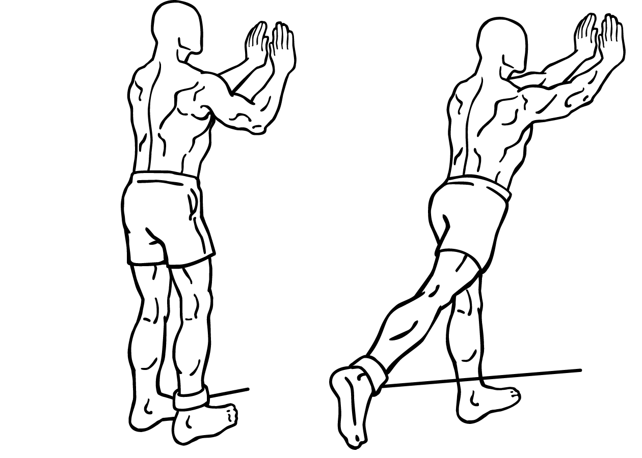 Glute Standing Cable Program Kickback Sets Squats Sumo Dumbbell.