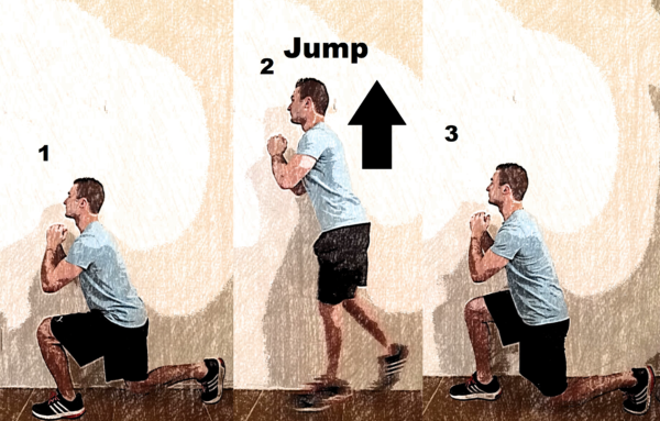 jumping lunges