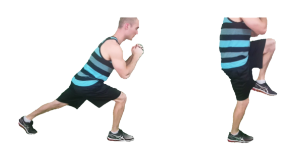 knee drive exercise